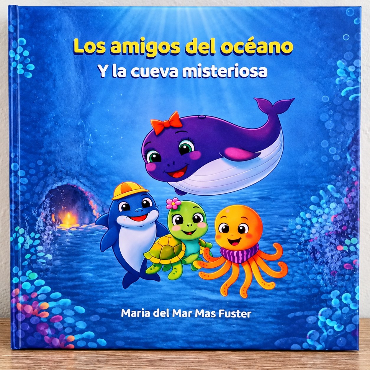 Portada de Los amigos del océano y la cueva misteriosa